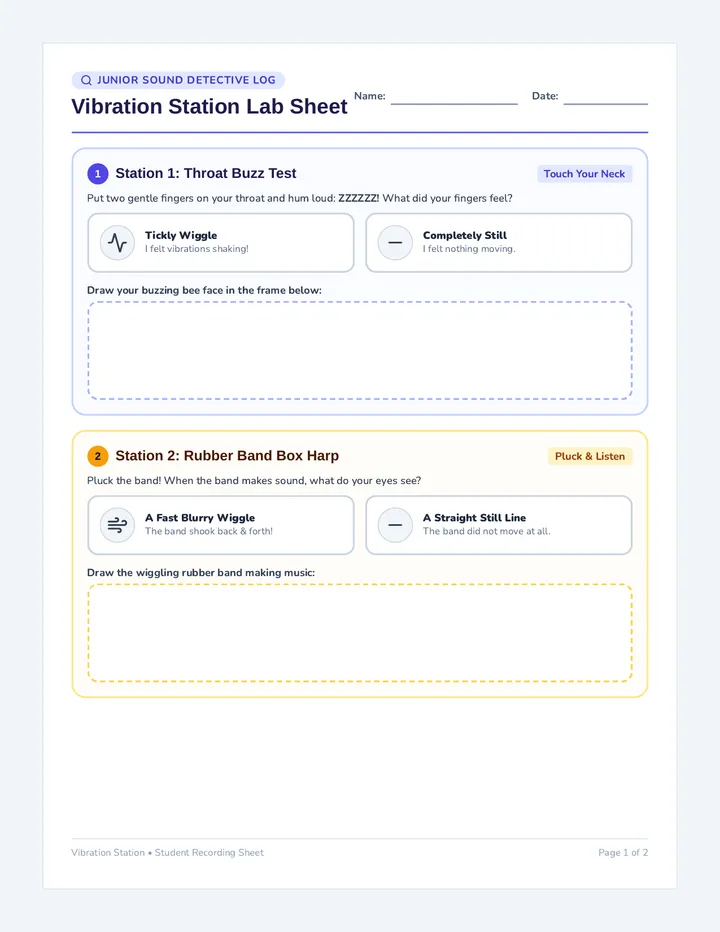 Sound Detectives Worksheet