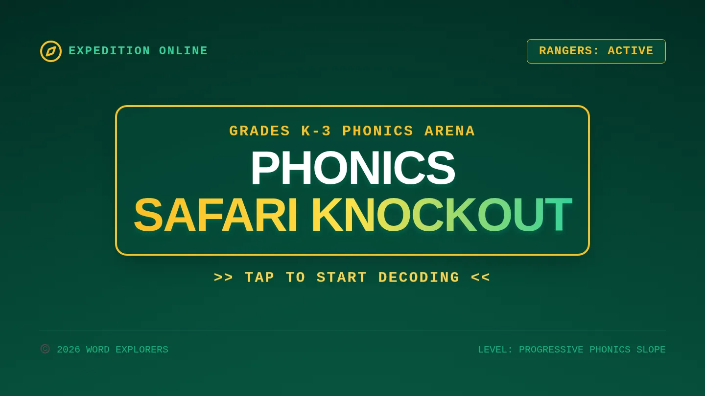 Phonics Safari Slides