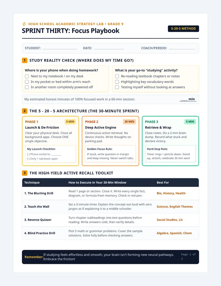 Sprint Thirty Student Guide