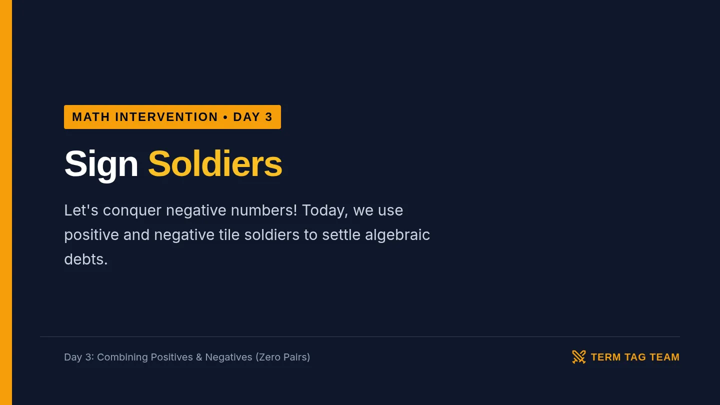 Sign Soldiers Slides