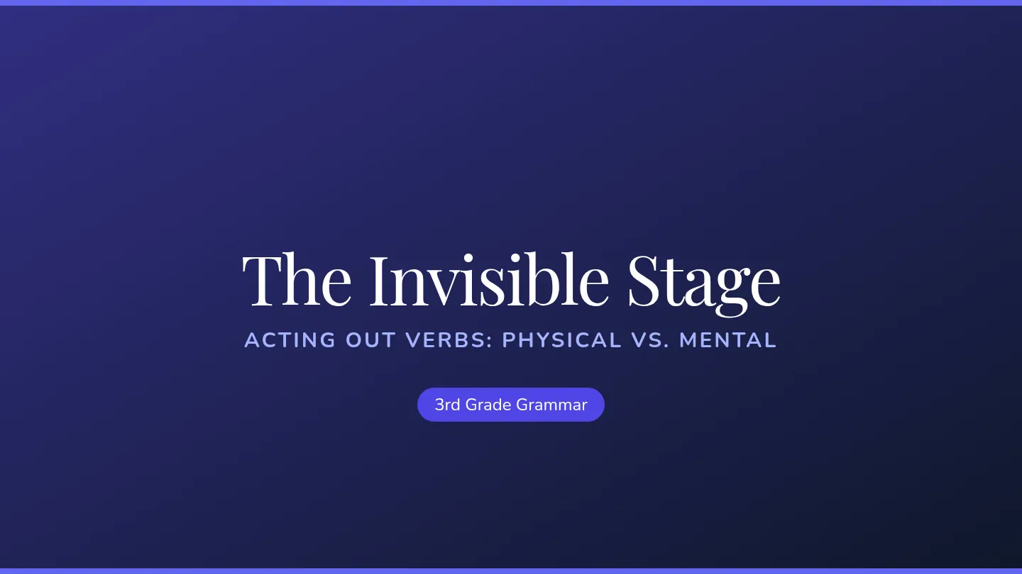 Invisible Stage Slides Presentation