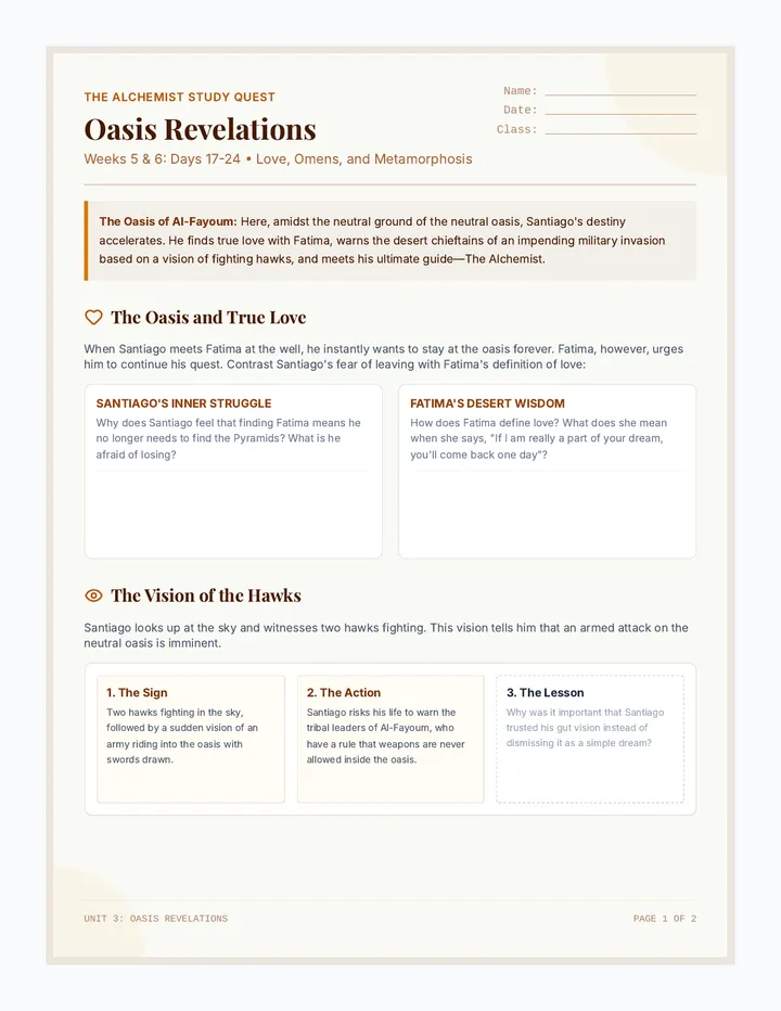 Oasis Revelations Student Guide