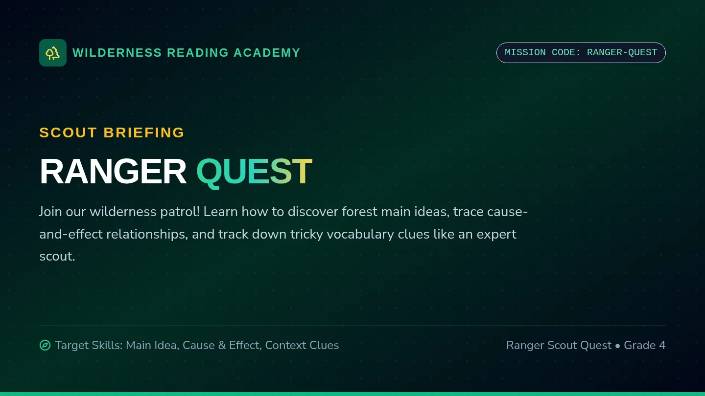 Wilderness Rangers Slides
