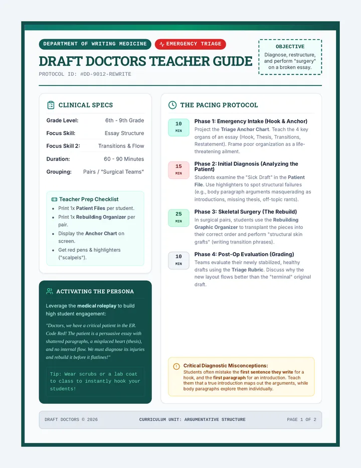 Draft Doctors • Lesson • Lenny.com