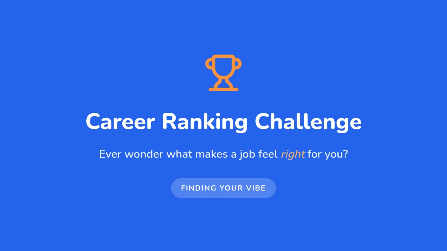 Career Ranking Challenge Slides