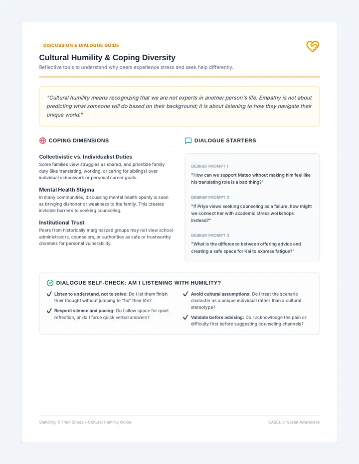 Coping Diversity Handout