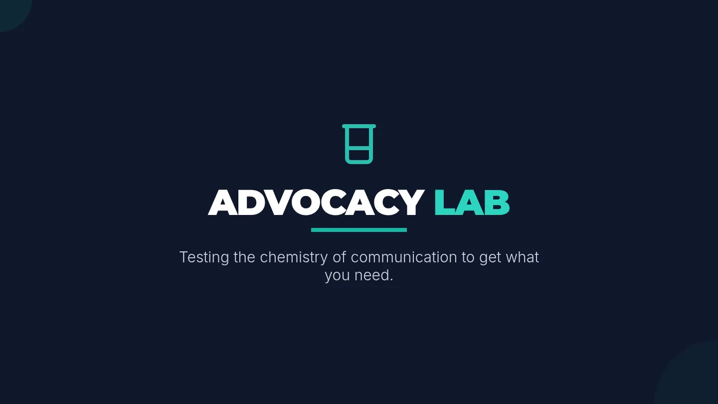 Advocacy Lab Slides
