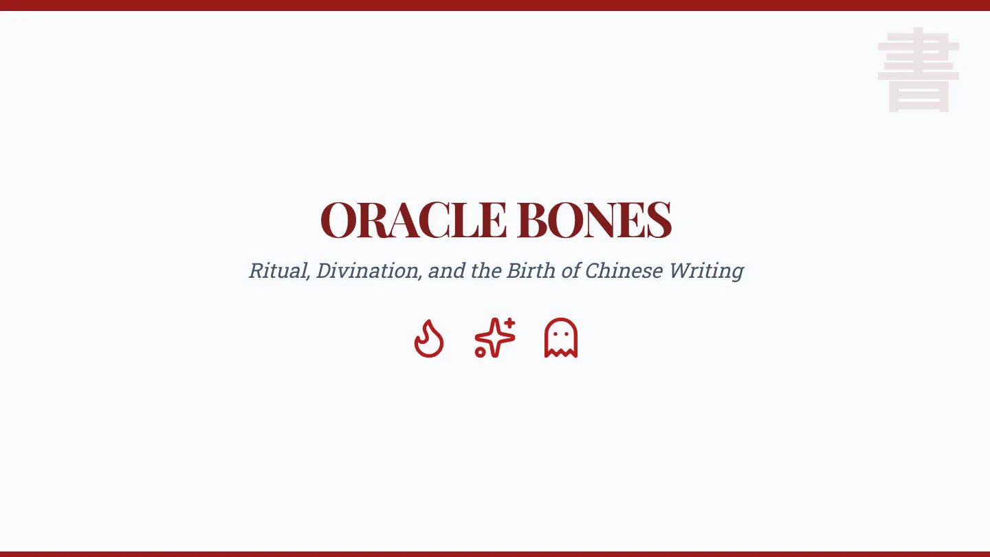 Oracle Bones Slides