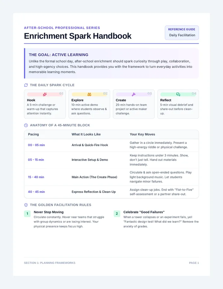 Enrichment Spark Handbook
