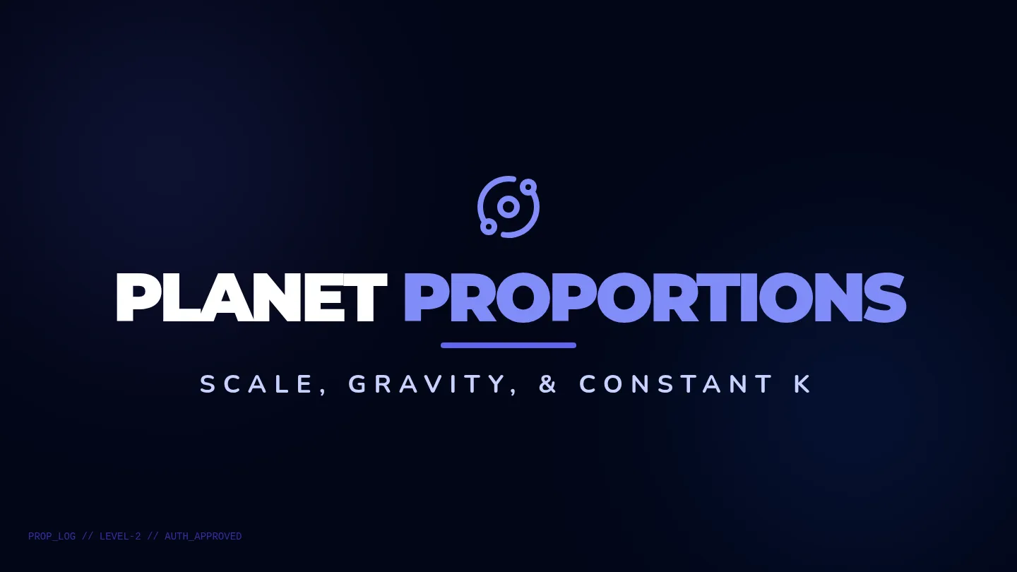 Planet Proportions Slides