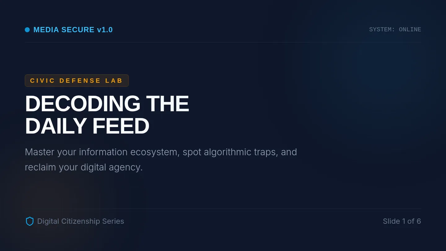 Feed Analysis Slides