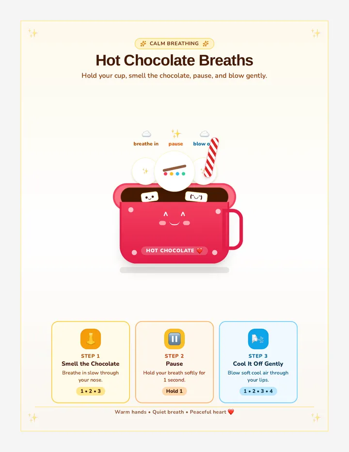 Simple Cocoa Prompts Poster