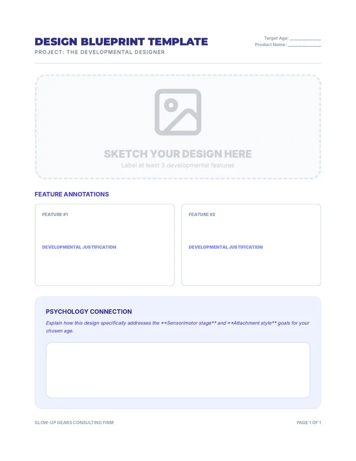 Design Blueprint Template
