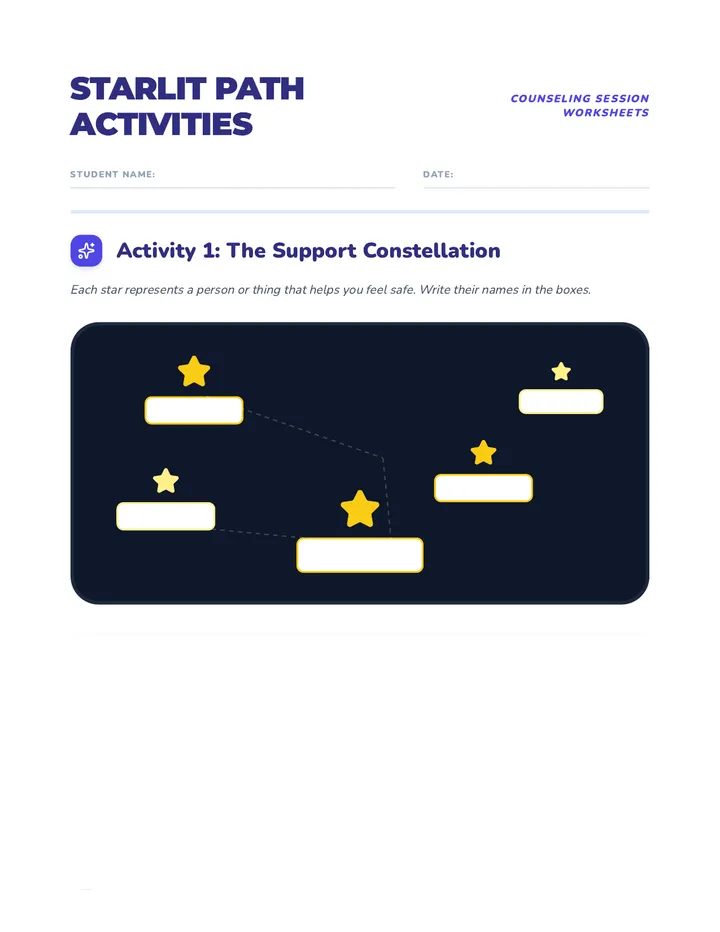 Starlit Path Activities