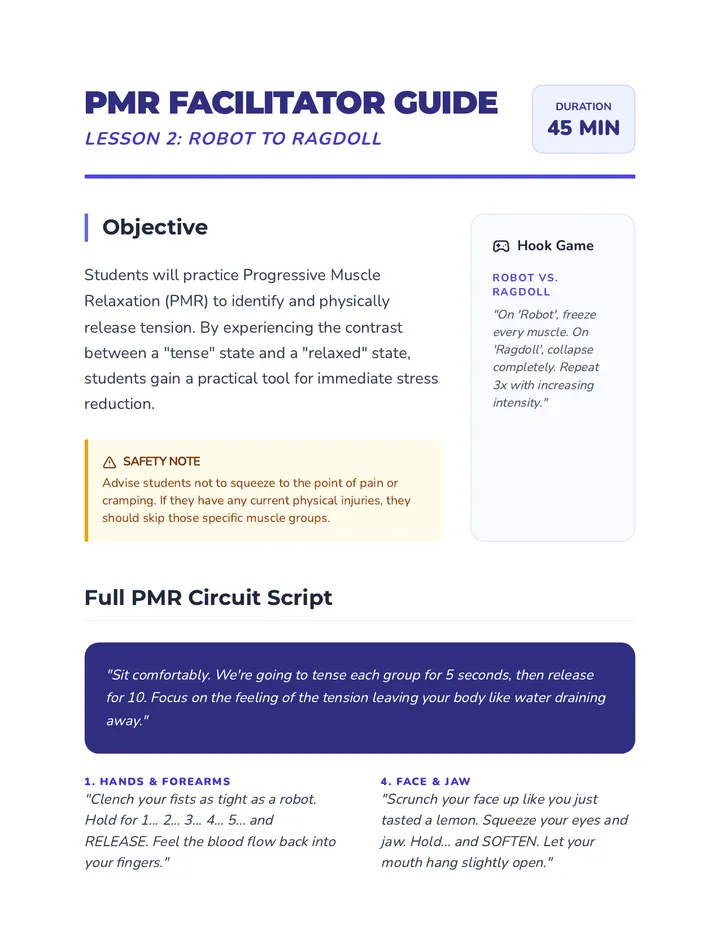 PMR Teacher Guide