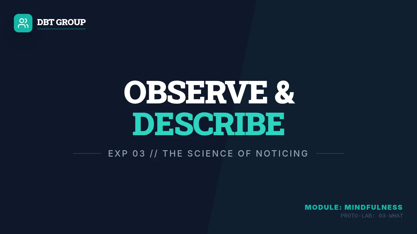 DBT Group Week 3 Slides