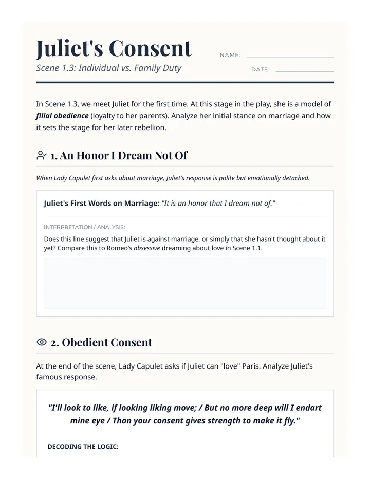 Juliet's Consent Worksheet Slice 1.3