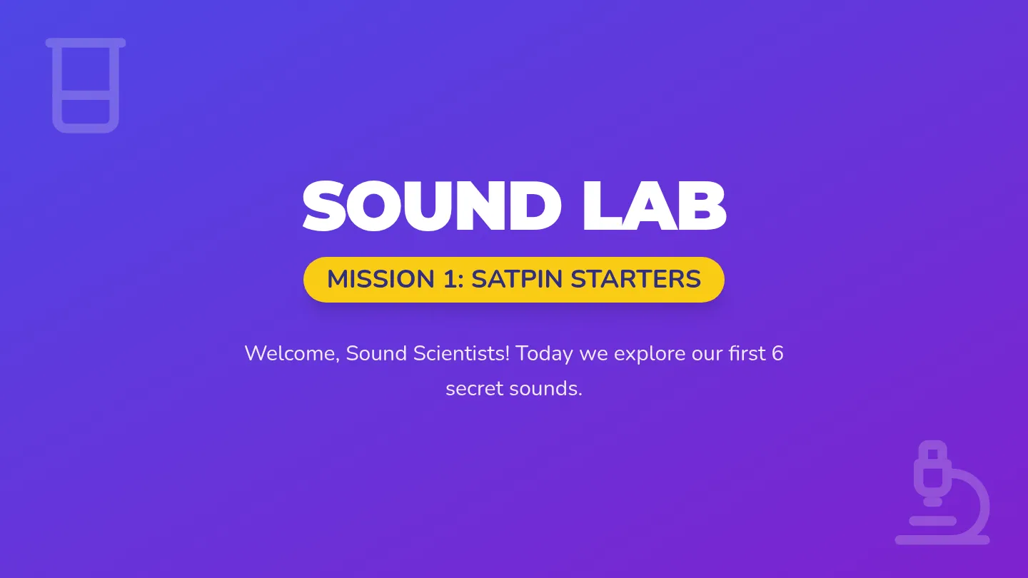 SATPIN Starters Slides