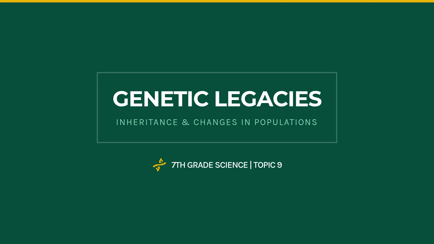 Genetic Legacies Presentation Slides Revised