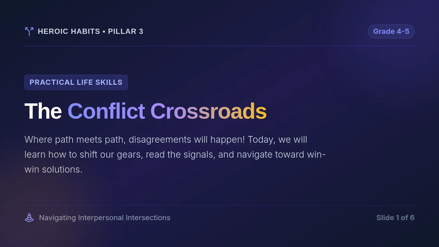 Conflict Crossroads Slides