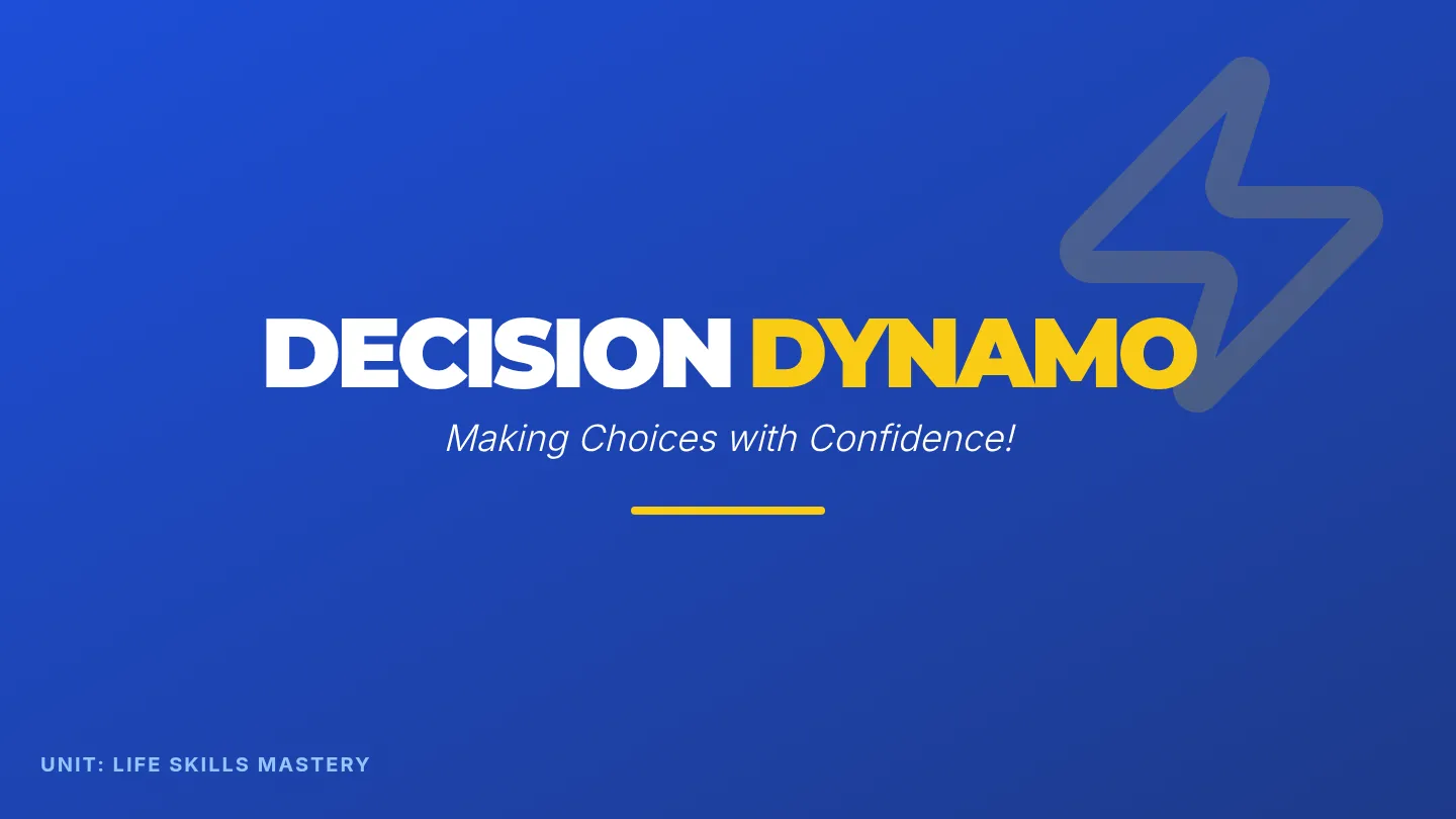 Decision Dynamo Slide Deck