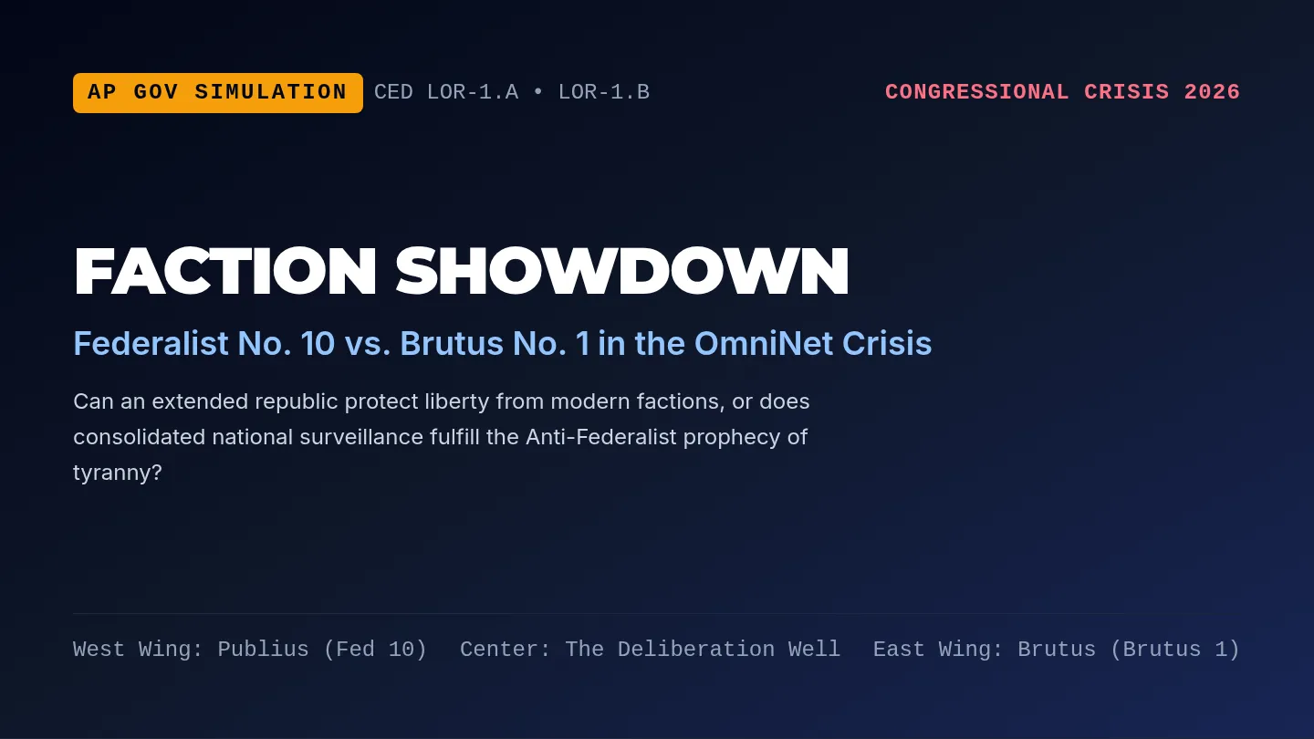 Faction Showdown Slides