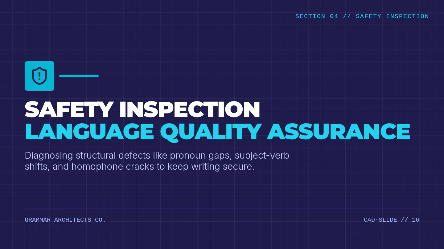 Safety Inspection Slides