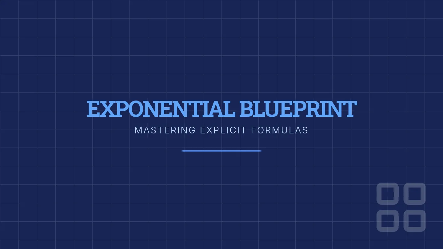 Exponential Blueprint Slides