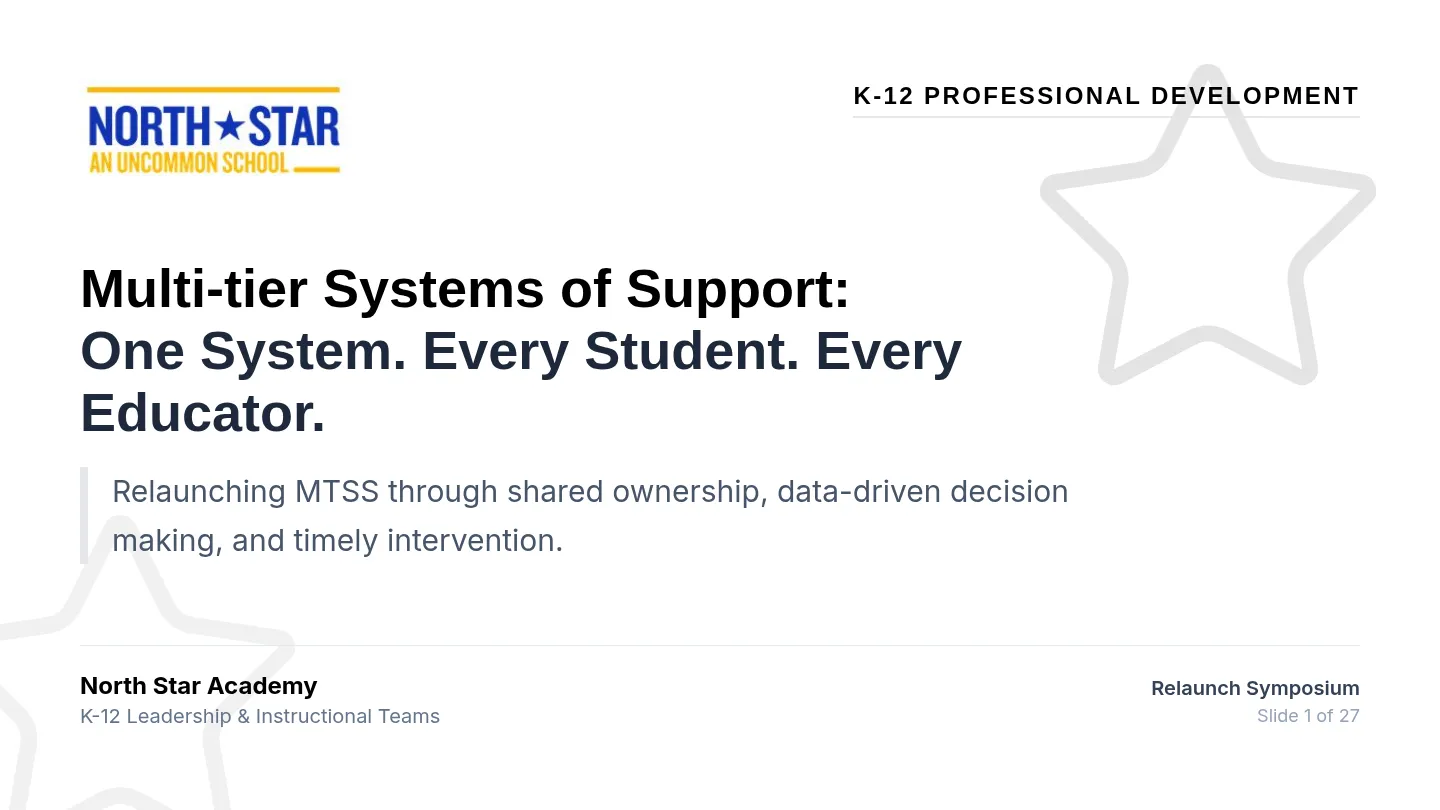 MTSS Relaunch Slides