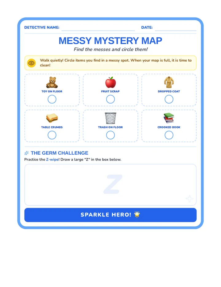Messy Mystery Map