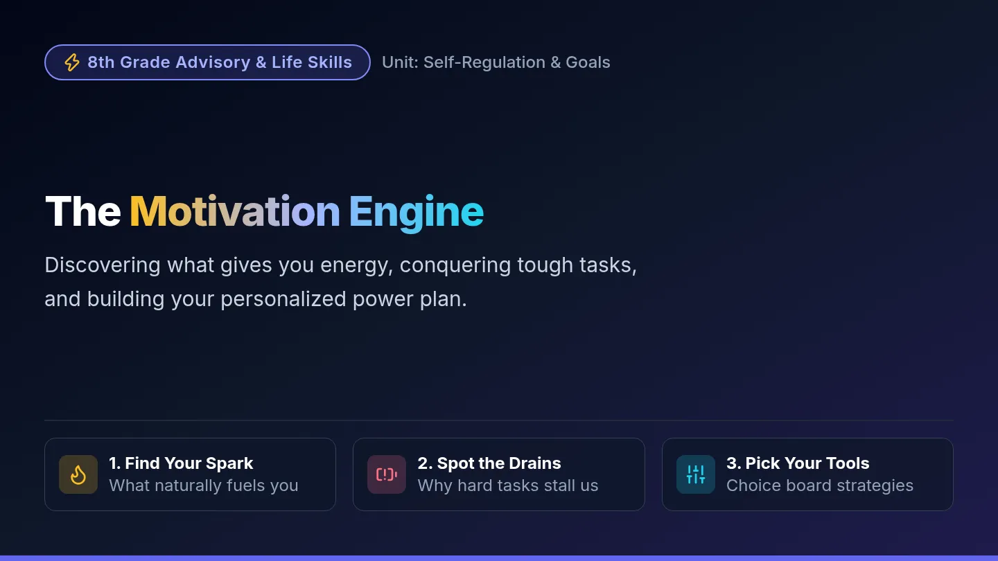 Motivation Engine Slides