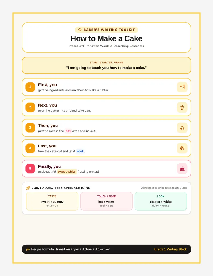 Bakers Anchor Chart