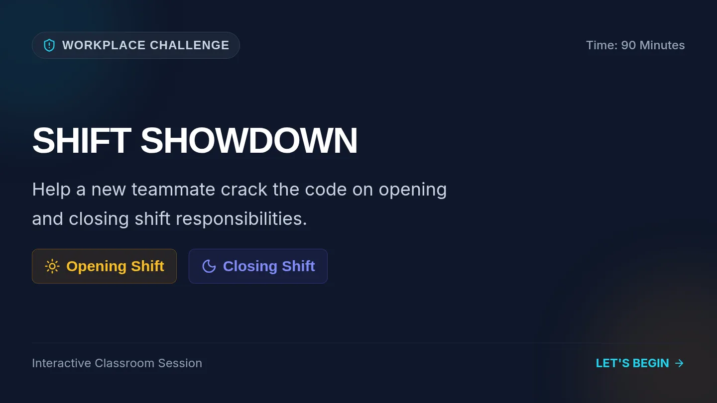 Shift Showdown Slides