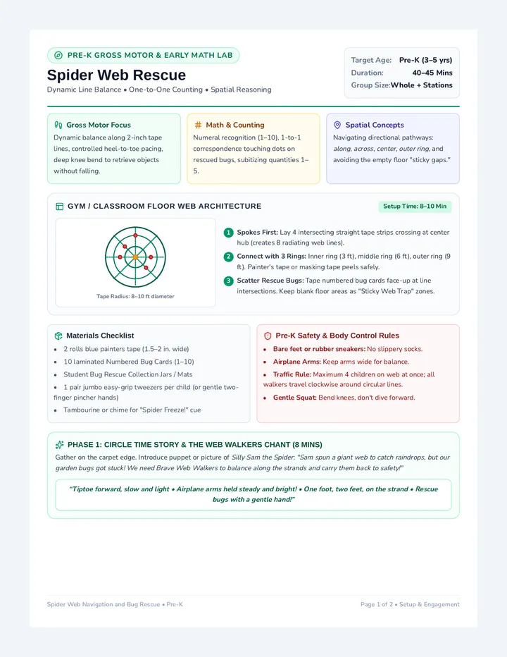 Web Rescue Lesson Plan