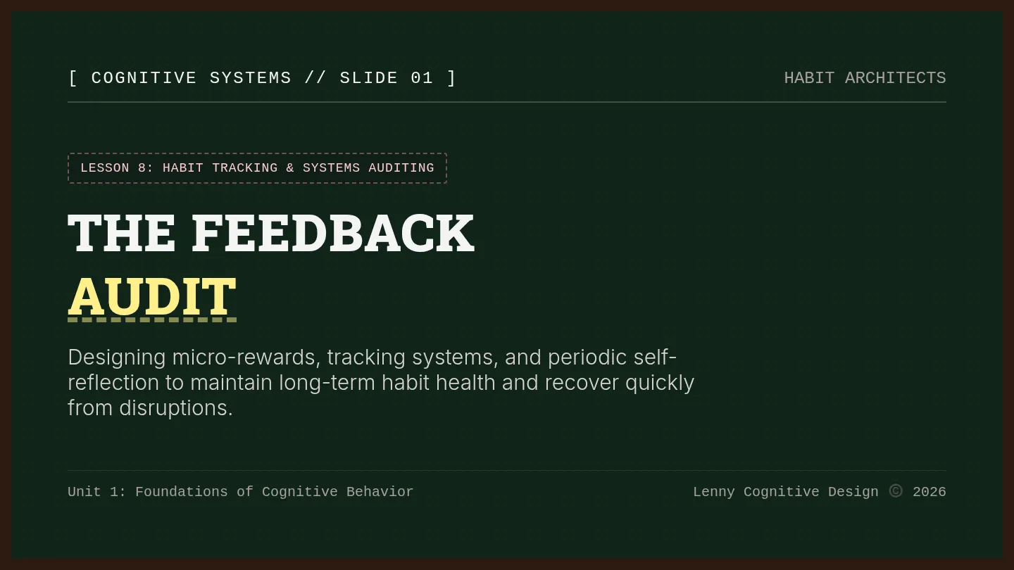 The Feedback Audit Slides
