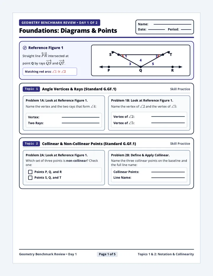 Day 1 Review Packet