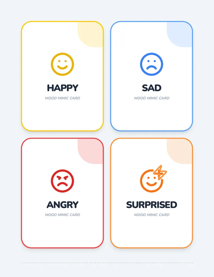 Emotion Actor Cards