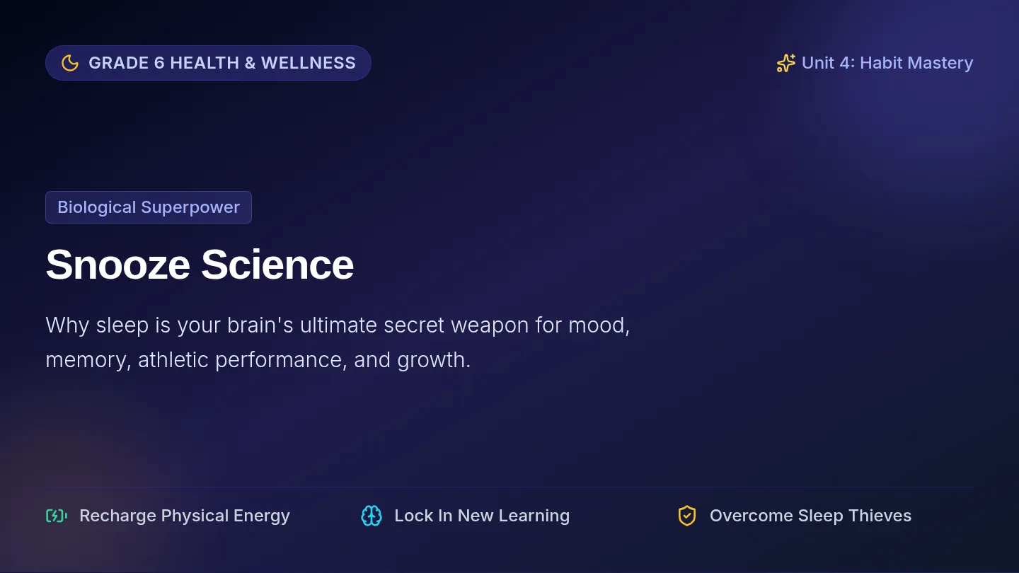 Snooze Science Presentation Slides