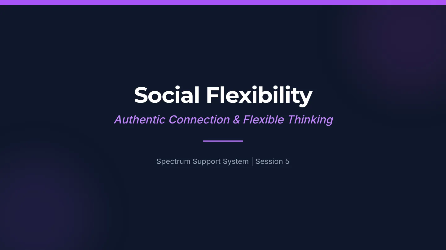 Social Flexibility Slides