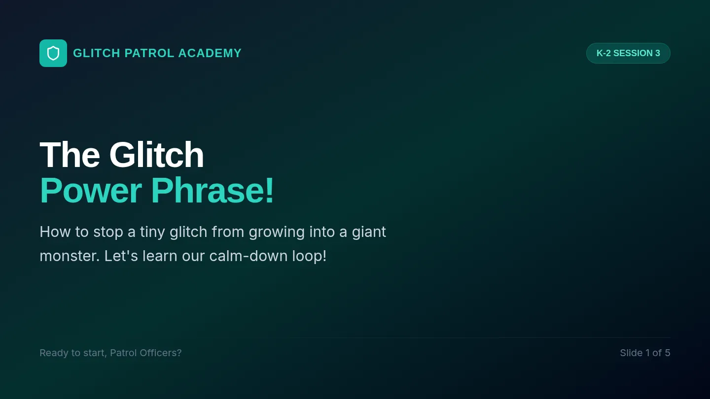 Glitch Power Slides