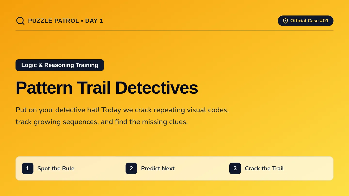 Pattern Trail Slides
