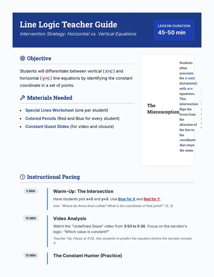 Line Logic Teacher Guide