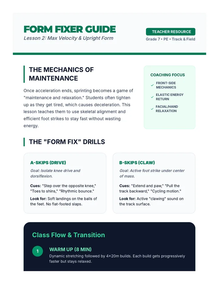 Form Fixer Teacher Guide