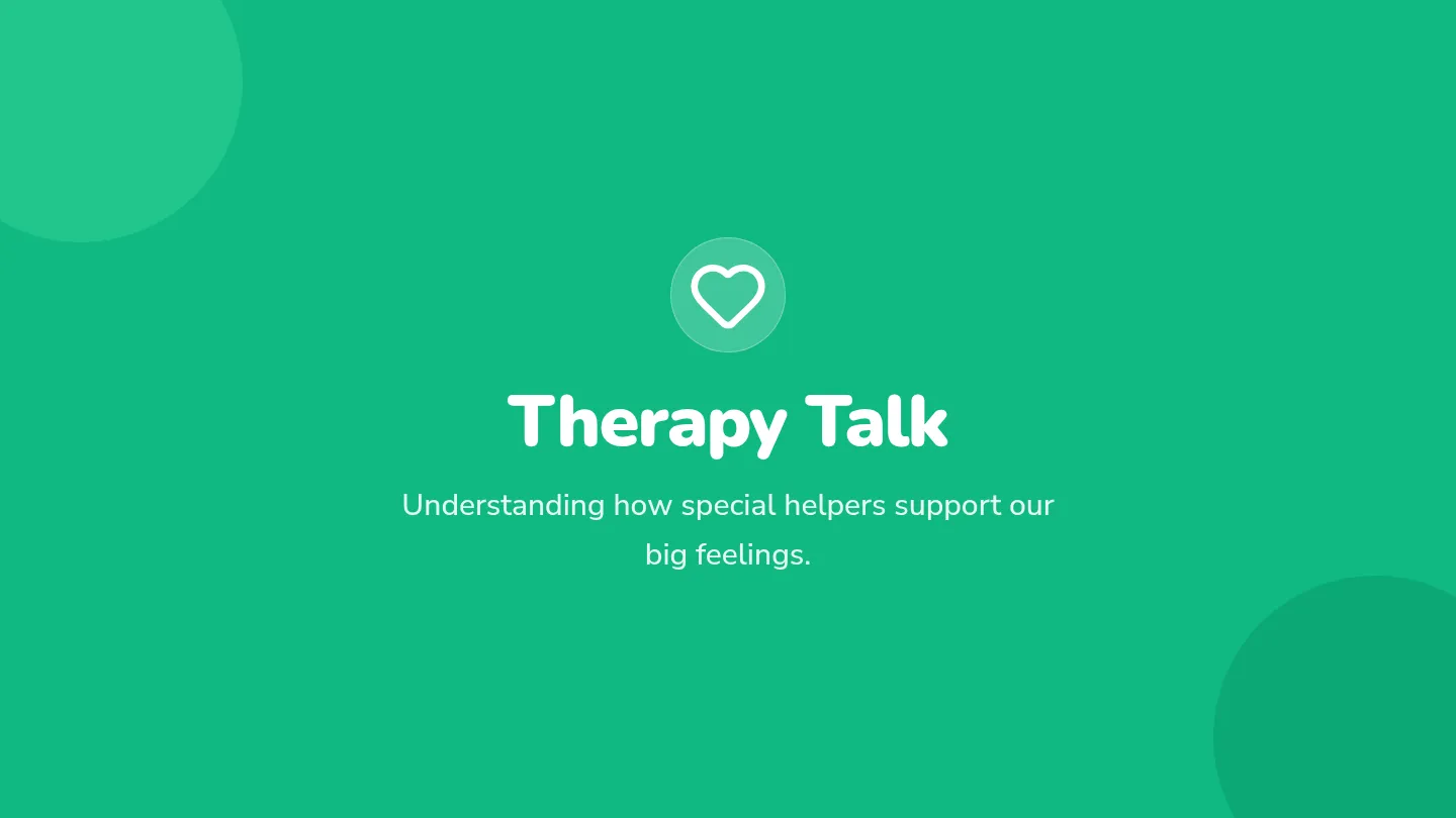 Therapy Talk Slides