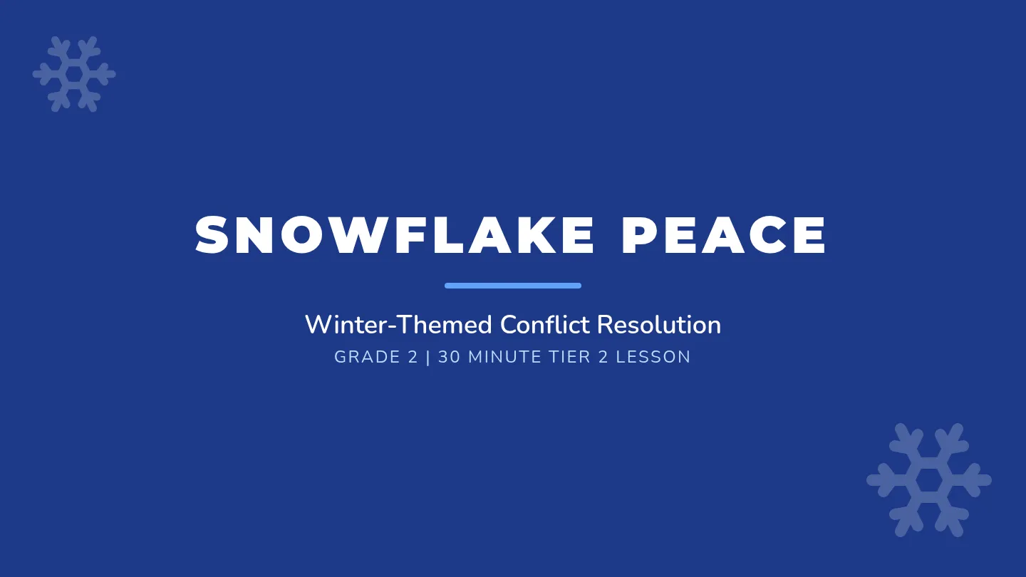 Snowflake Peace Slides
