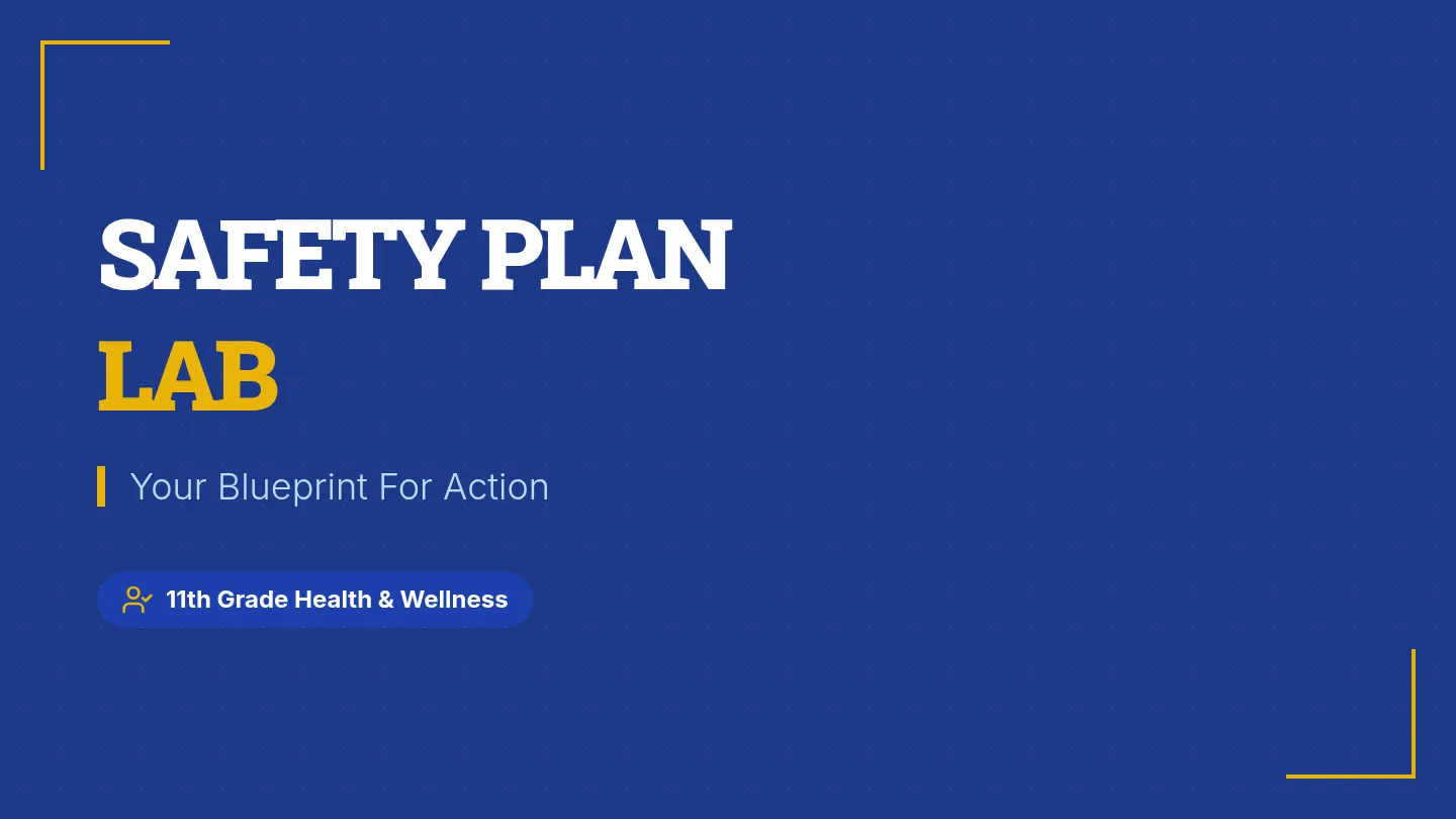 From Concern to Plan Slides