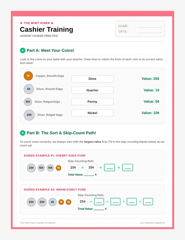 Coin Collectors Guided Practice