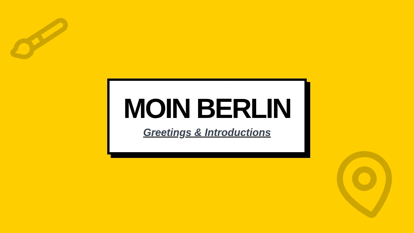 Moin Berlin Slides