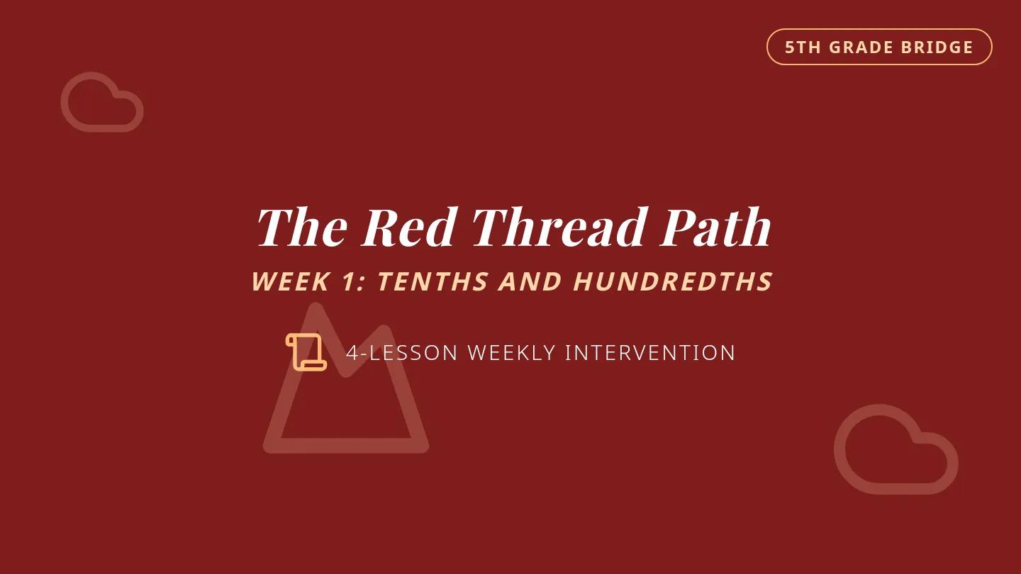 Red Thread Slides (5th Bridge)