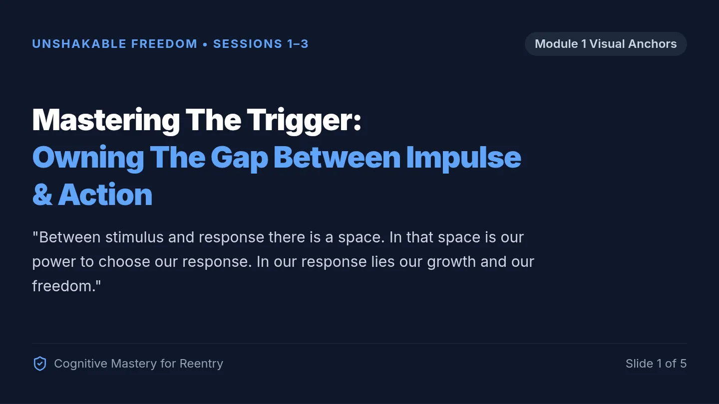 Trigger Mastery Anchor Slides